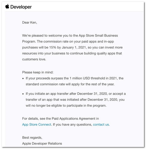 ios开发者起诉苹果公司新闻的简单介绍